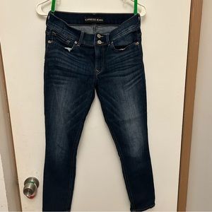 Express Jeans Cropped Jeggings